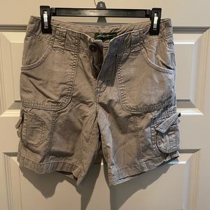 EDDI BAUER utility shorts Ripstop texture